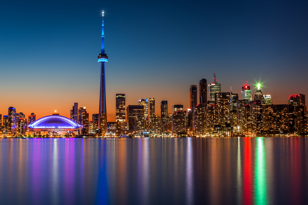 Cn Tower Observation Deck in Toronto