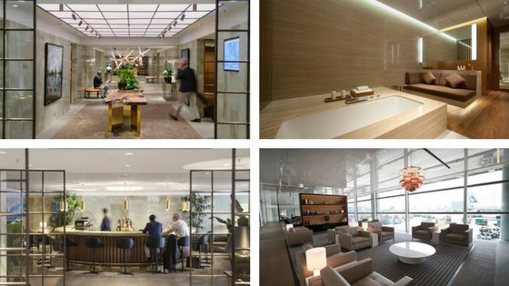 Cathay Pacific airport lounges