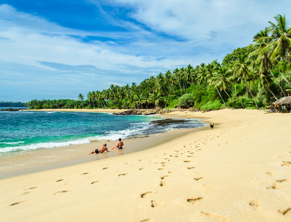 Tangalle Beach in sri lanka