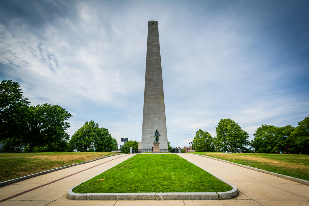 Bunker Hill Monument in Boston