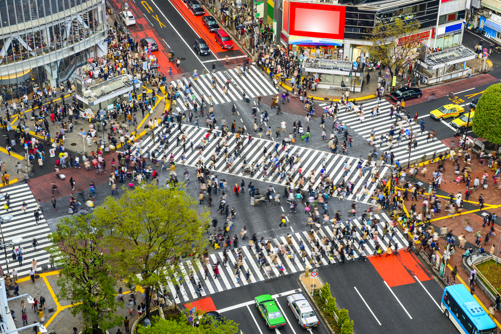 Shibuya in Tokyo