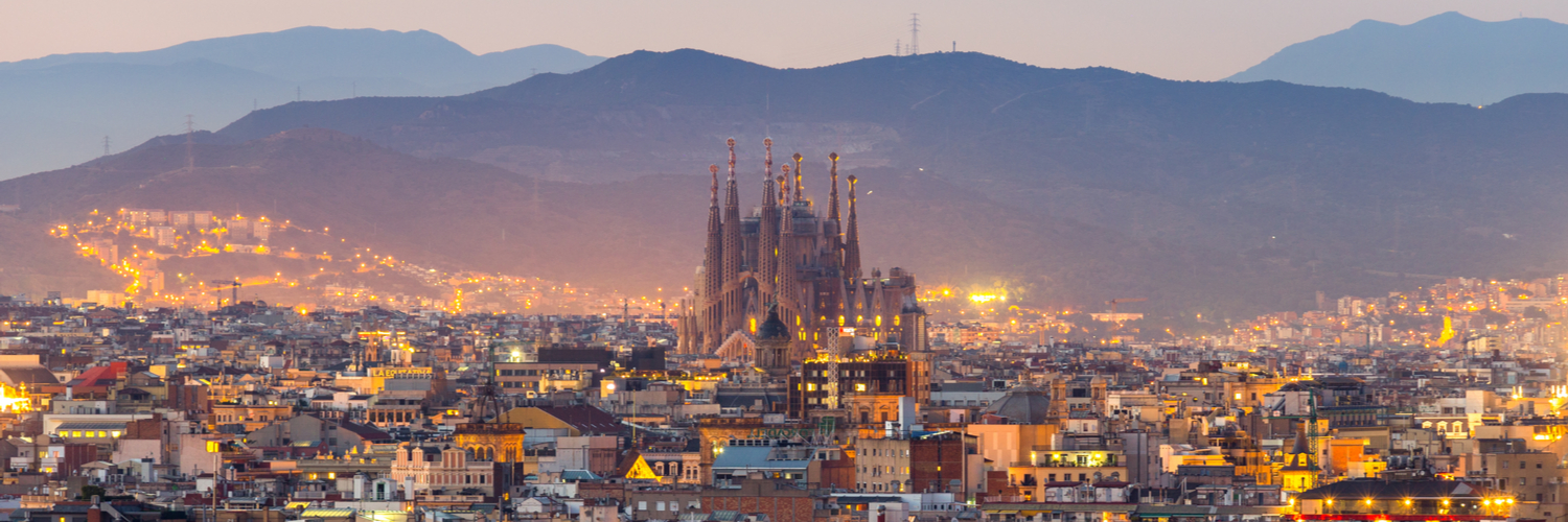 view of the city of barcelona